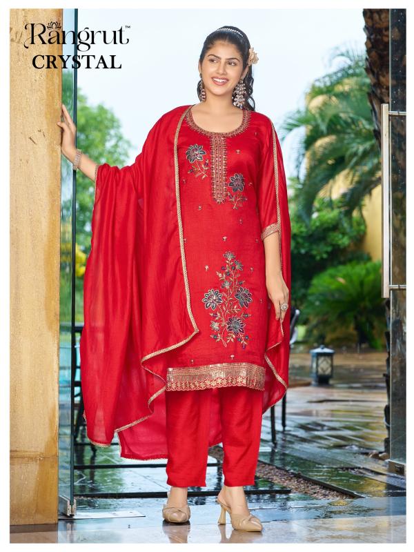 Rangrut crystal branded wholesale kurtis